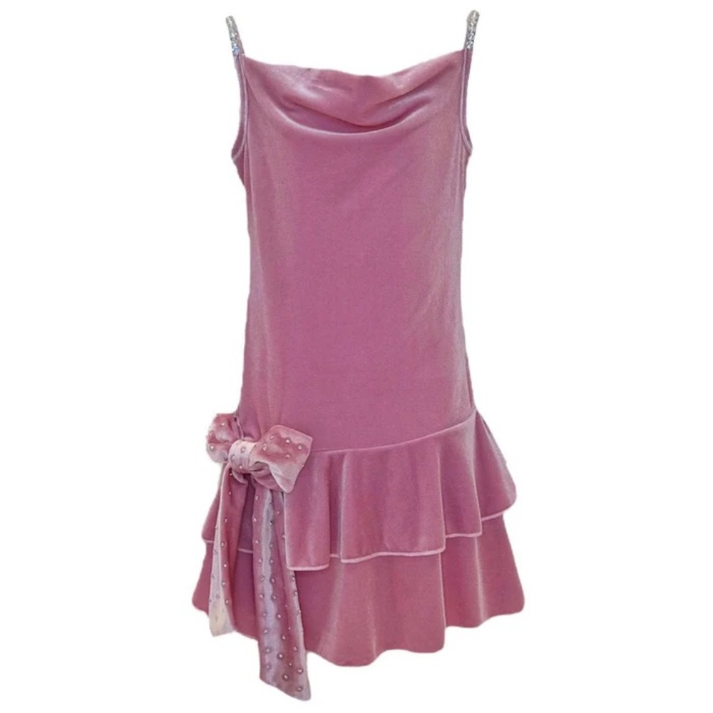 Lola and The Boys Bella Party Bow Dress